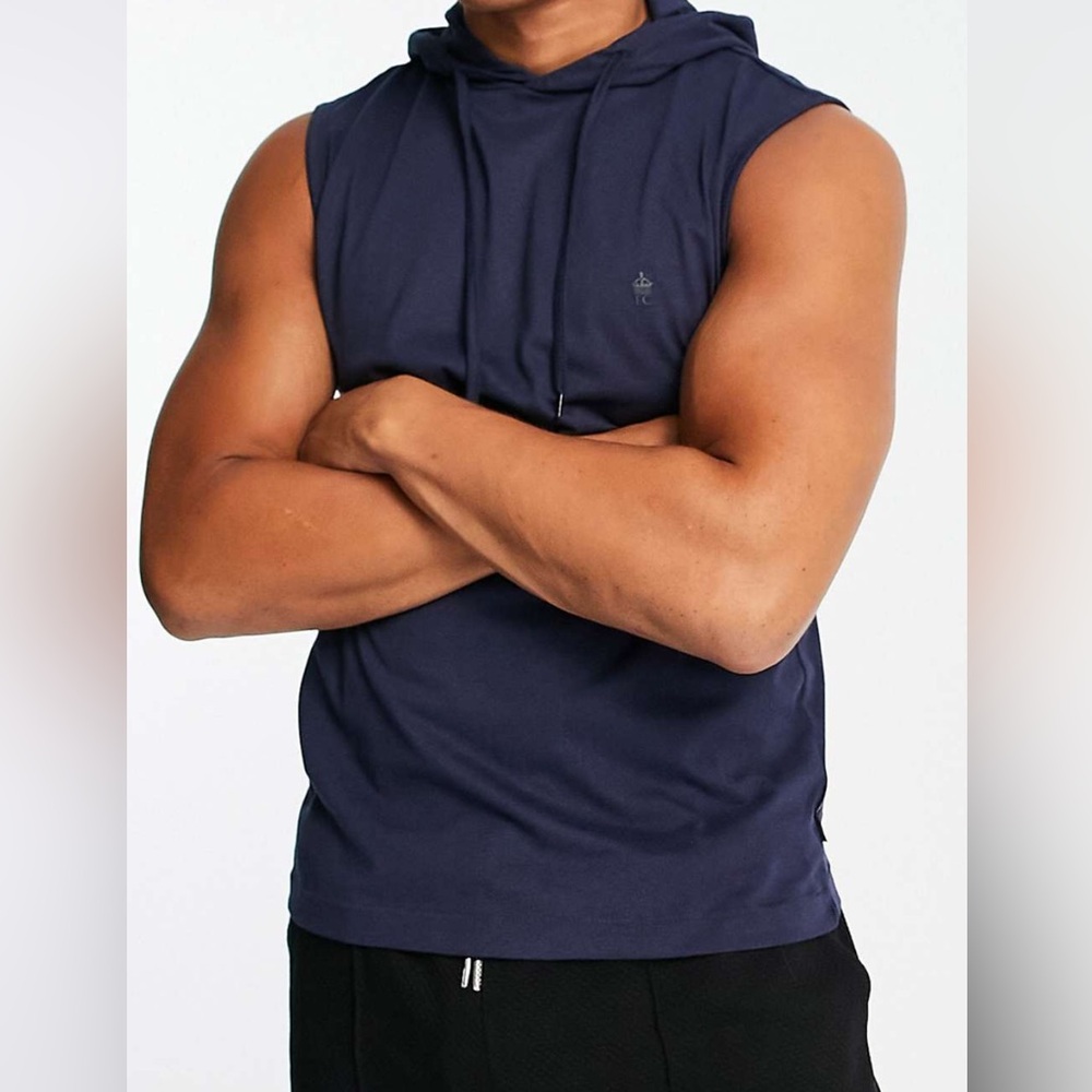 French Connection Hooded Tank Top - size M